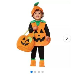 Toddler Pumpkin Halloween Costume